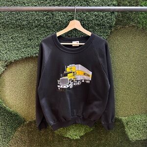 Vintage Motorways Trucker Crewneck Medium